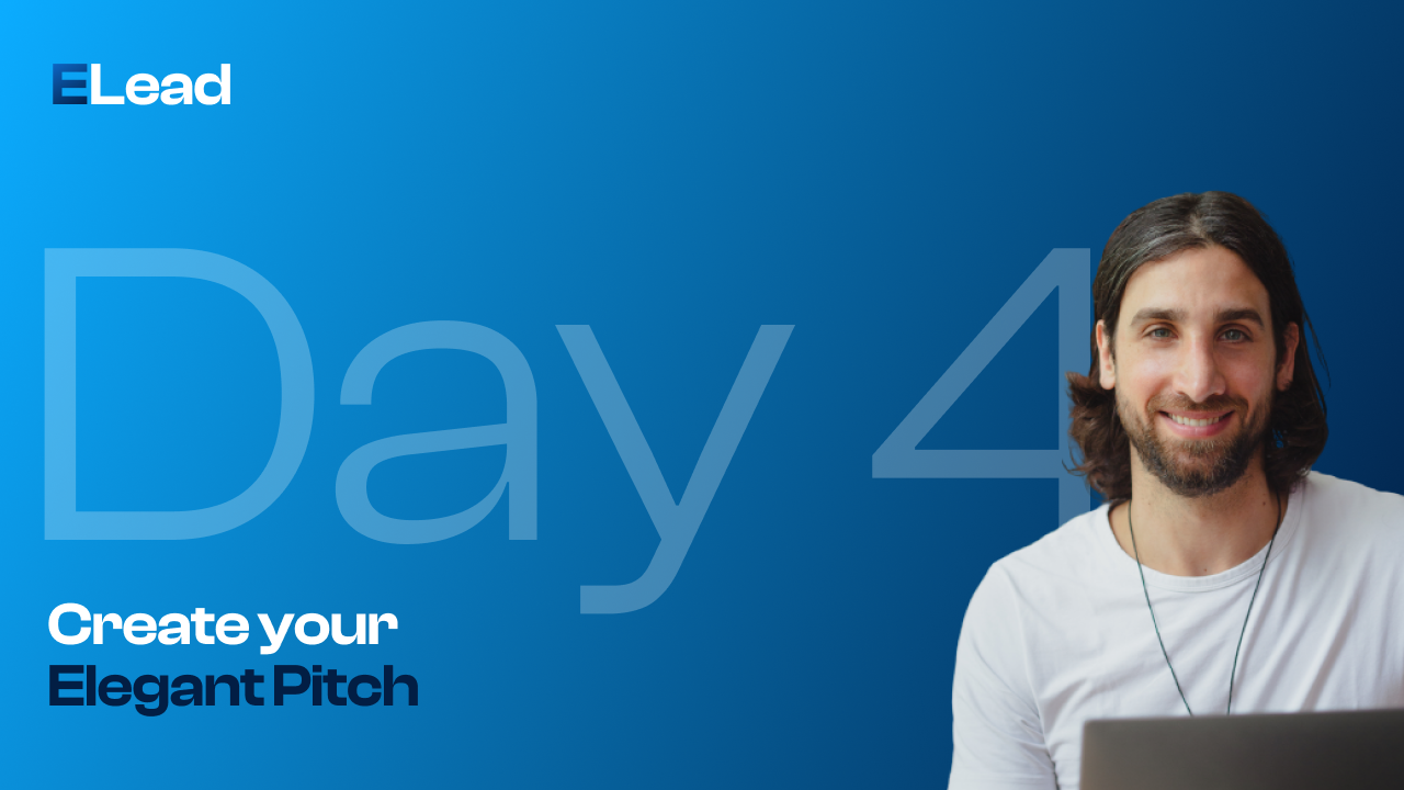 Your Elegant Pitch Step 5 · ELead