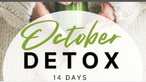 October Detox + Detox Certification 
