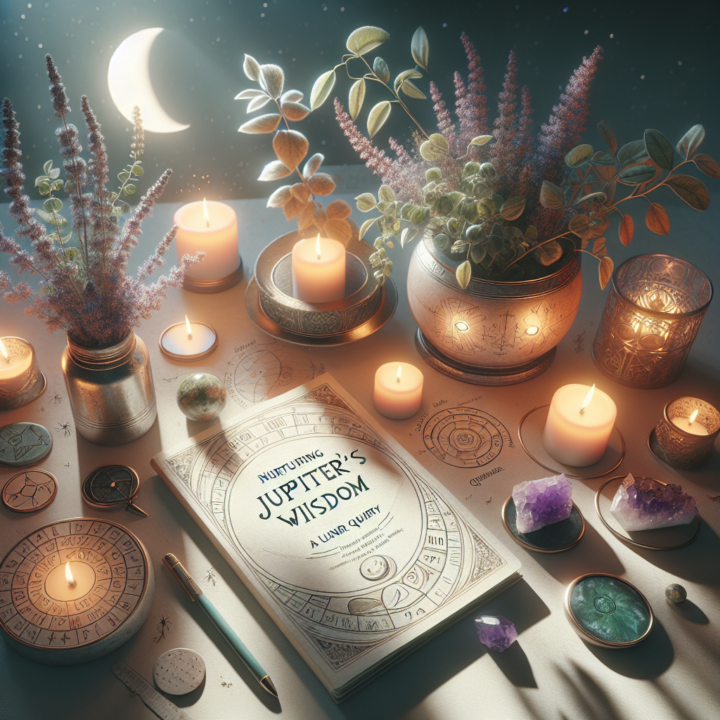 Nurturing Jupiter's Wisdom: A Lunar Inquiry