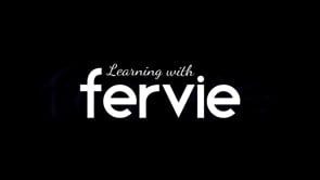 "Learning with Fervie" video I made this week