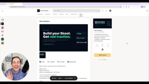 I've been quietly building a second Skool community...