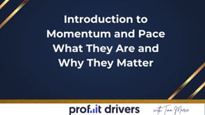 Monday Message - Let's Talk About Momentum