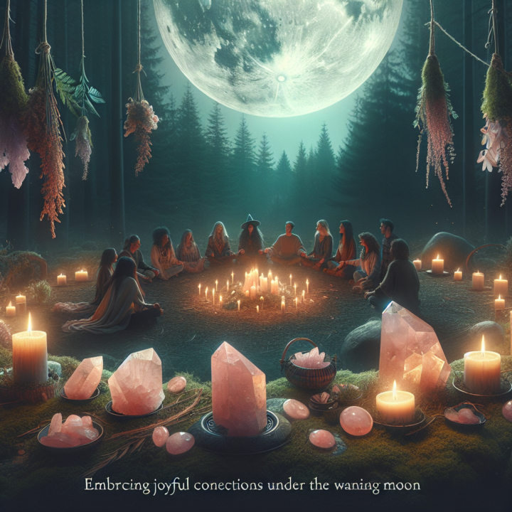 Embracing Joyful Connections Under the Waning Moon