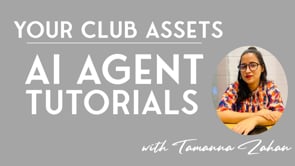 AI AGENT TUTORIAL: Your Club Recap