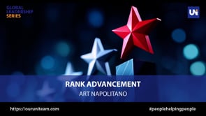 Rank Advancement - Art Napolitano | Global Leadership Series