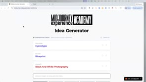 New Idea Generator App