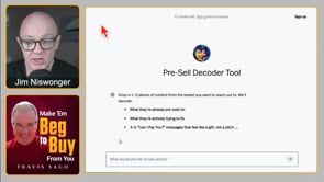 "Can I pay you..." outreach message tool