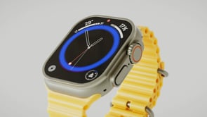 Apple Watch modeling and C4D integration