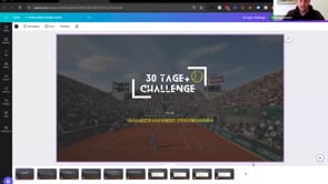 Morgen startet die 30 Tages+ Tennis-Challenge🎾