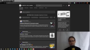 Start der Community