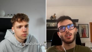 Antonello's journey from $300 to $1,400 per video 🏆