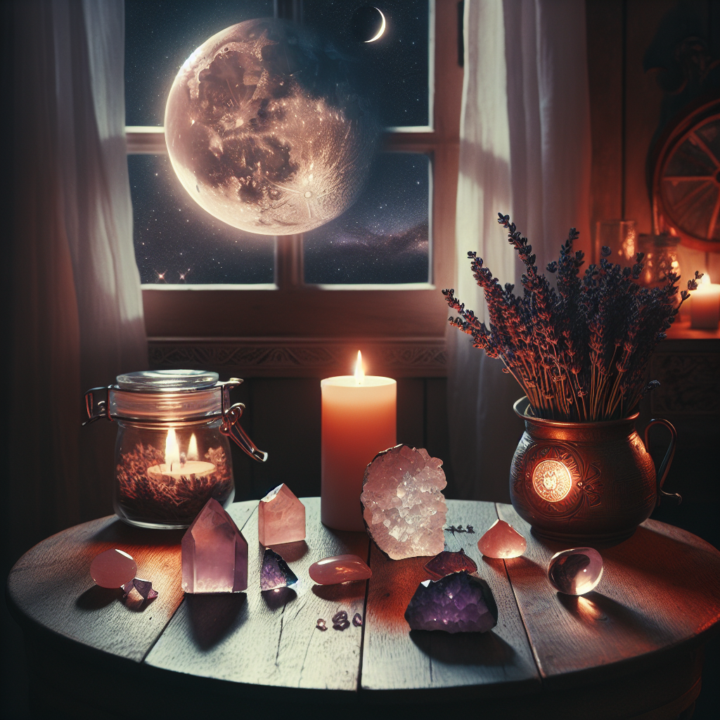 The Gentle Embrace of Saturday's Moon