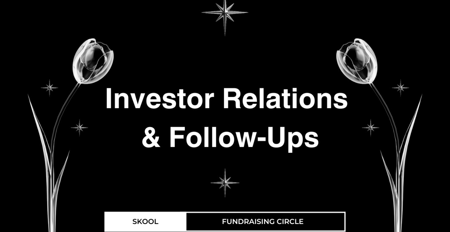 Investor Relations & Follow-Ups