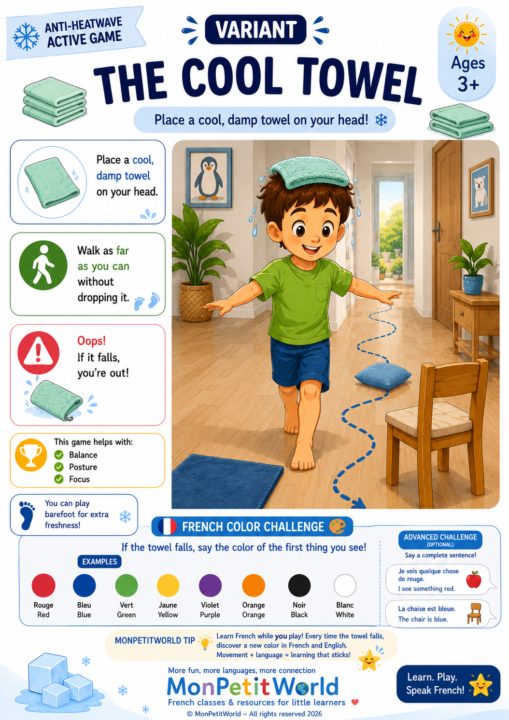 NEW SCREEN-FREE FRENCH SUMMER ACTIVITY! 🇫🇷