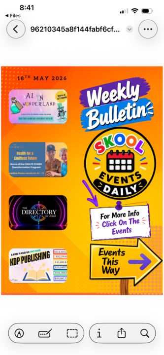 Skool Events Daily