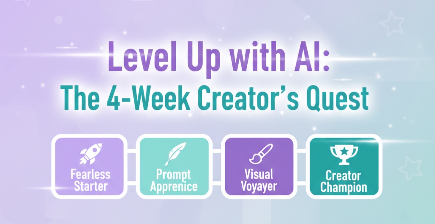 Level Up with AI: The 4-Week Creator’s Quest