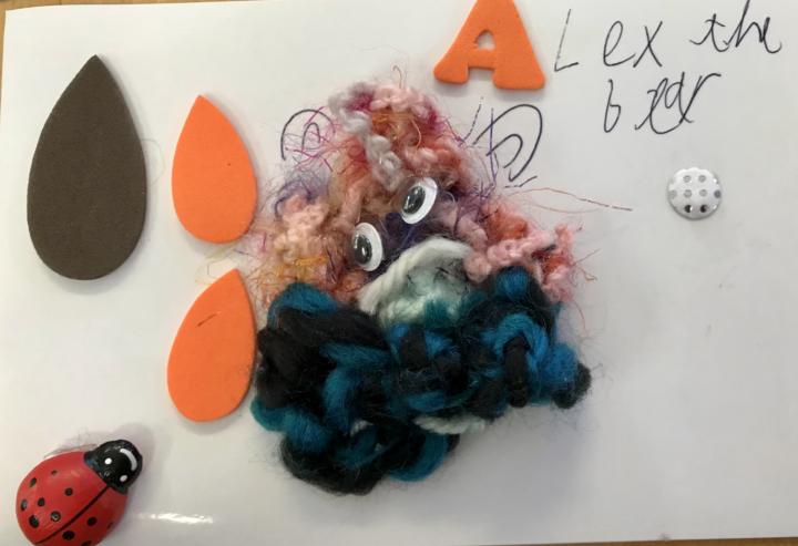 Kids experimental learning using Crochet Art techniques 