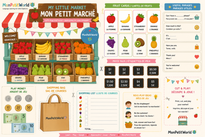 🛒 Let’s Play Market in French!