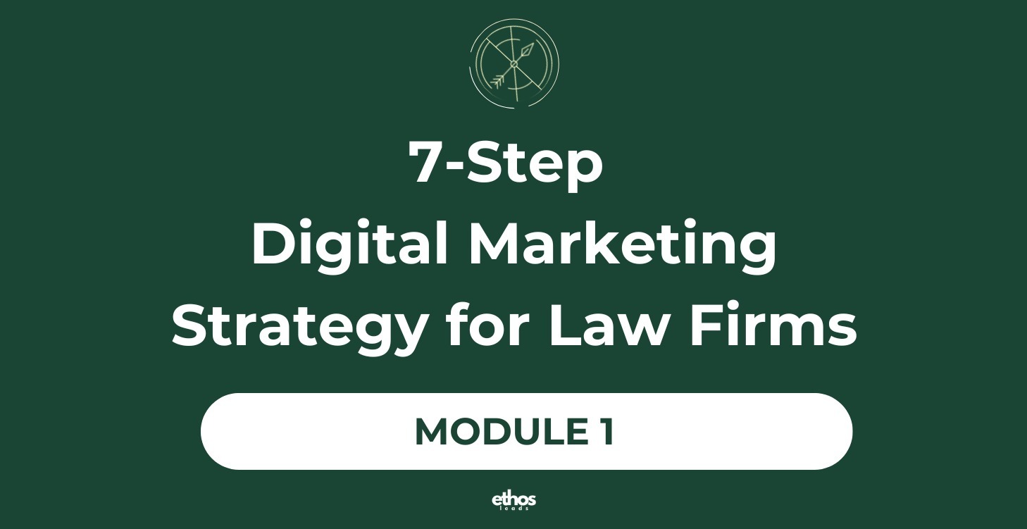 7-Step Digital Marketing Strategy for Law Firms