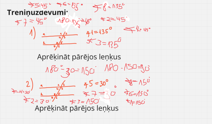 Treniņuzdevums 	Kas kopīgs četrstūriem, kuru pretējās malas ir pa pāriem paralēlas? Paralelograms