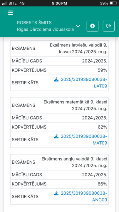 Paldies Ernest par šiem brīnišķīgajiem rezultātiem ceru jums visiem vel labākus