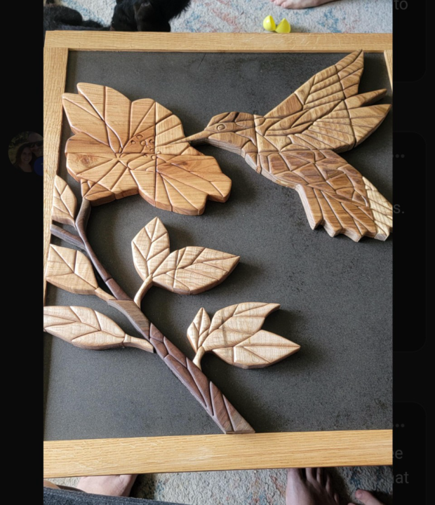 Humming bird pattern share! 