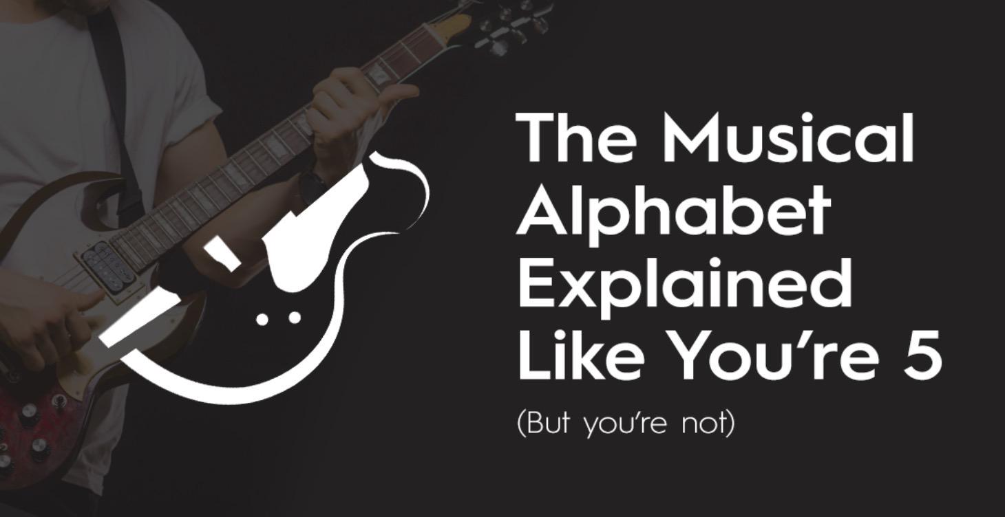 The Musical Alphabet Explained - Video Version!
