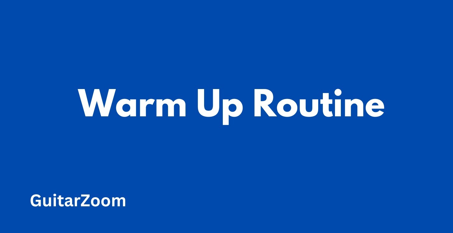 Warm Up Routine