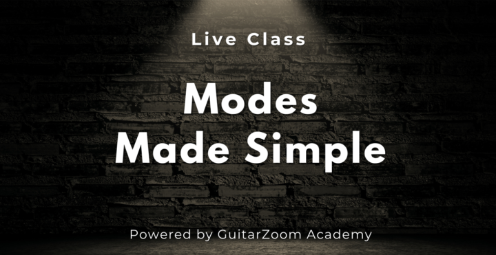 🔴 LIVE “Modes Made Simple” Class Tomorrow @ 5PM Pacific/8PM Eastern