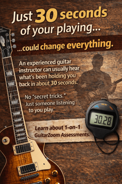 -> 30 seconds of your playing could change everything.