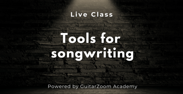 LIVE "Tools for Songwriting" class this Saturday 11/01/25 @ 1:00pm PST