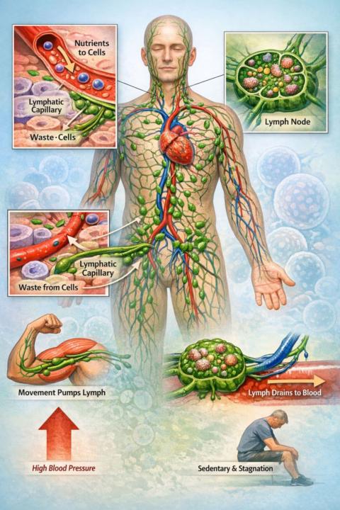 You're not moving Lymph