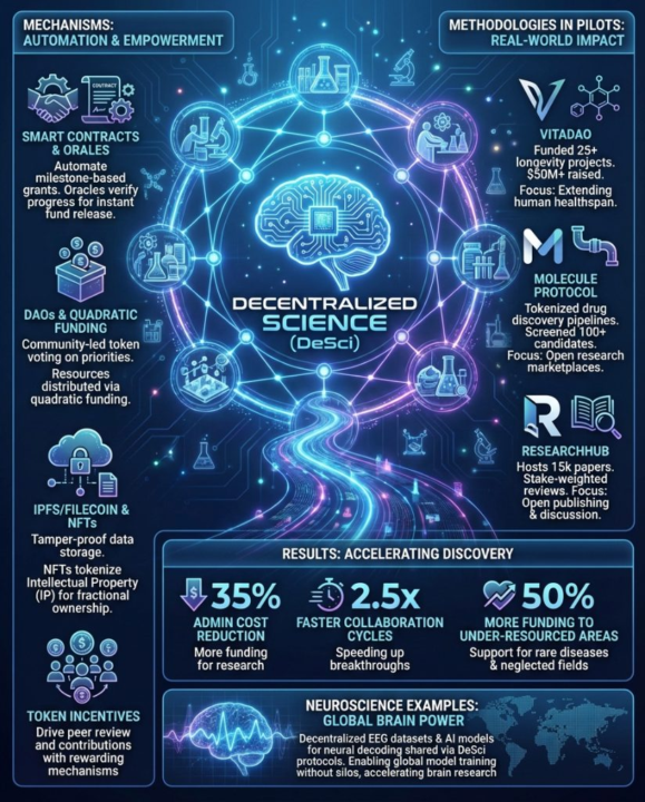 DeSci: Revolutionizing Science With Blockchain, DAOs, And NFTs!