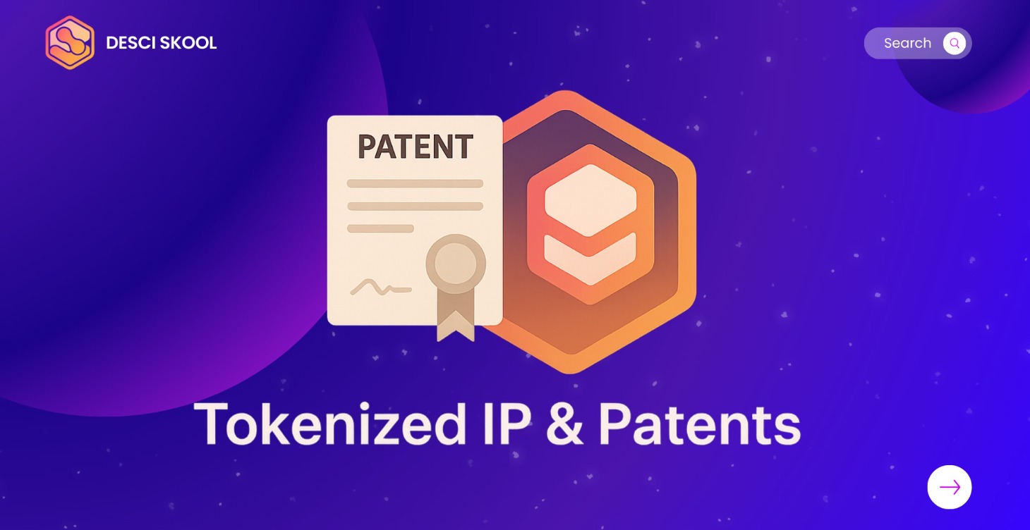 Tokenized IP & Patents