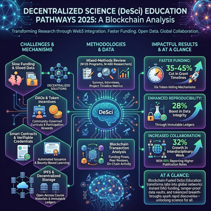 Decentralized Science Education: Blockchain Study Reveals Faster Discoveries