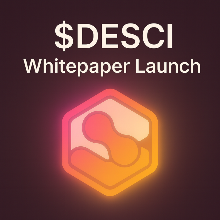 🧬 $DESCI Token Whitepaper & Launch Details - Building DeSci on Kaspa's BlockDAG