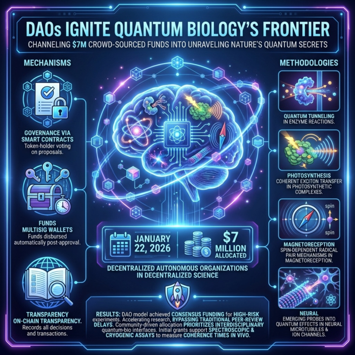 How DAOs Are Using Seven Million Dollars To Revolutionize Quantum Biology