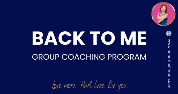 BACK TO ME - Online Program