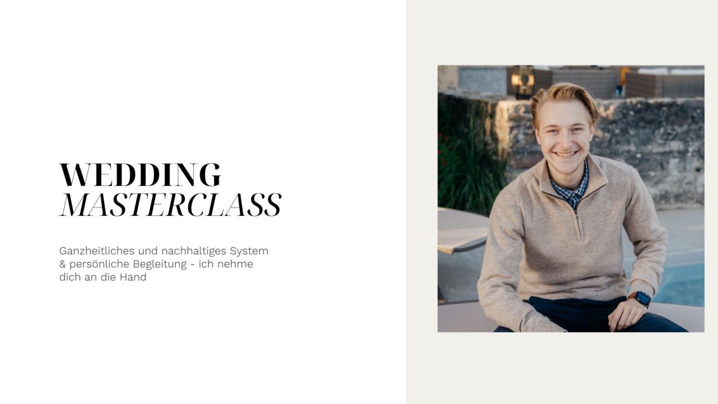 Hochzeitsfoto Masterclass