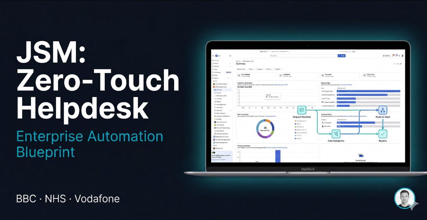 JSM: Zero-Touch Helpdesk