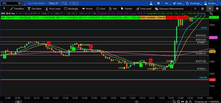 SPX 125/100/20% (STRIKE PUT 7245)