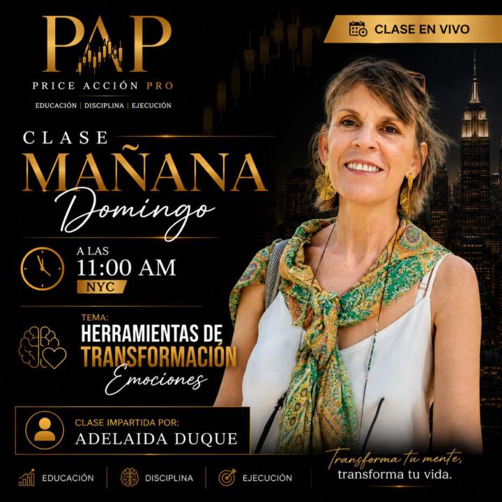 MASTER CLASS TRANSFORMA TUS EMOCIONES 