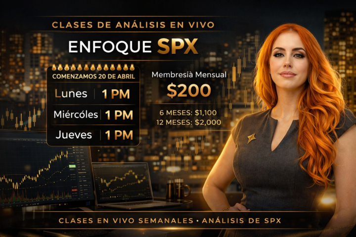 Membresia para Analisis en Vivo SPX
