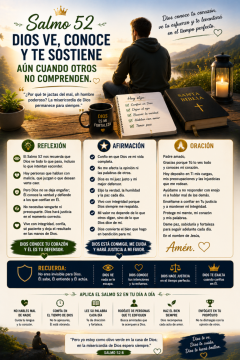 DIOS CONOCE TU CORAZÓN