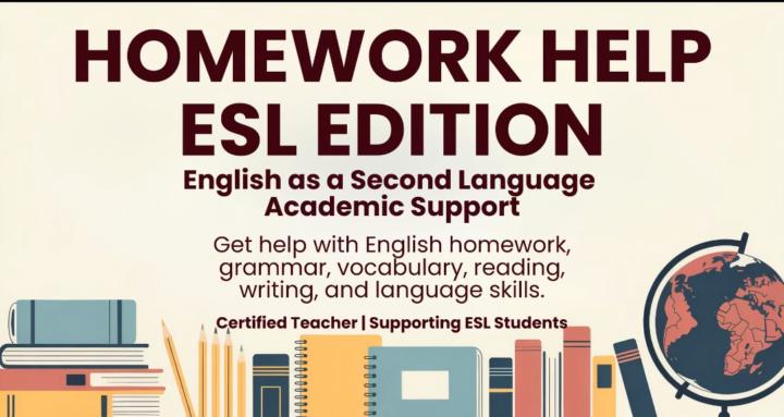 Homework Help: ESL Edition