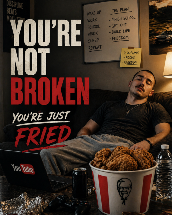 You’re Not Broken- You’re Just Fried