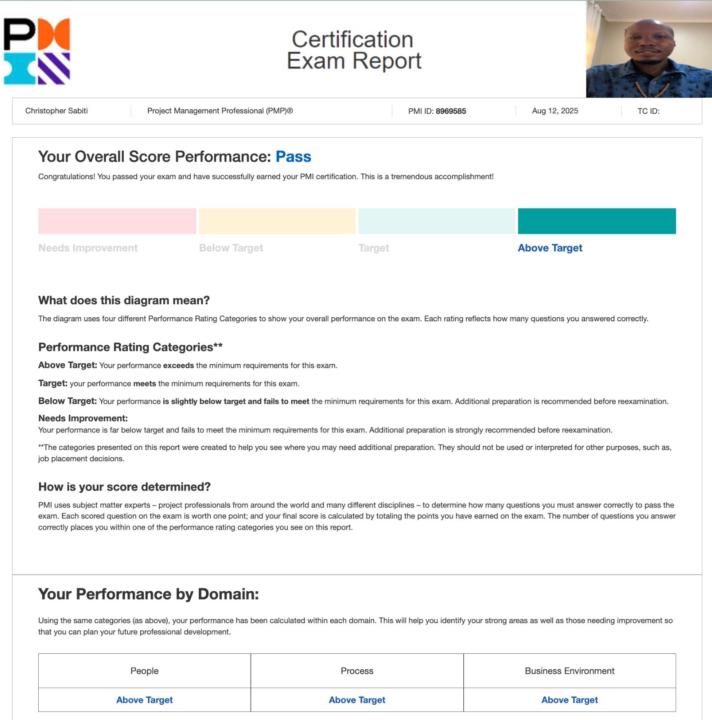 I Passed my Exam with AT x 3