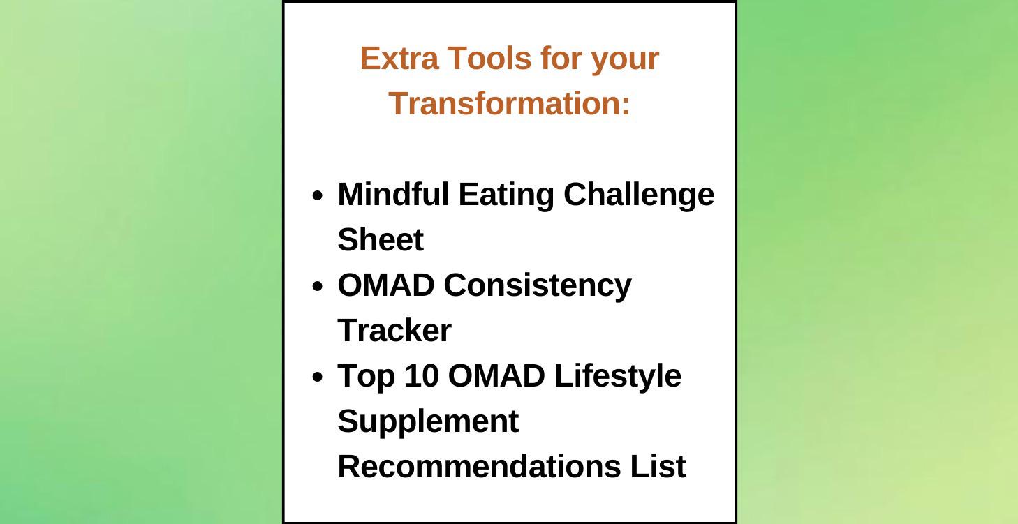Extra tools for your transformation