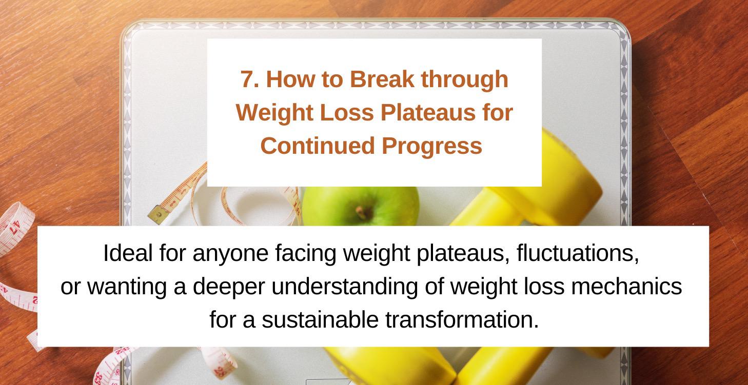 Guide 7 - Weight Loss Plateaus