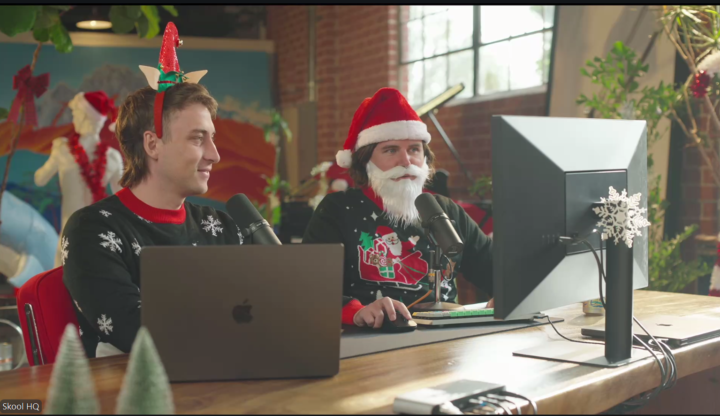 Holiday Edition Skool News with Santa Sam